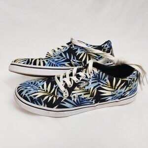 Vans Women's Camden Tropical Palm Leaf Pattern Women's Sneaker Low Top Lace Up